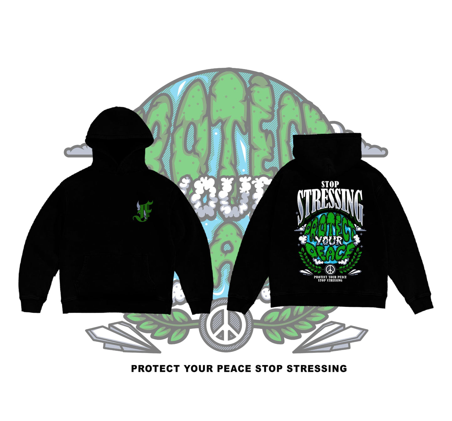 “Stop Stressing“ Hoodie